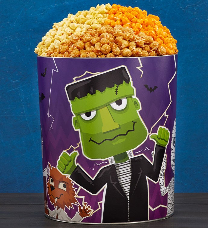Monster Bash 3 Flavor Popcorn Tins